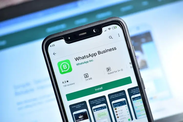 Download WhatsApp Business and 